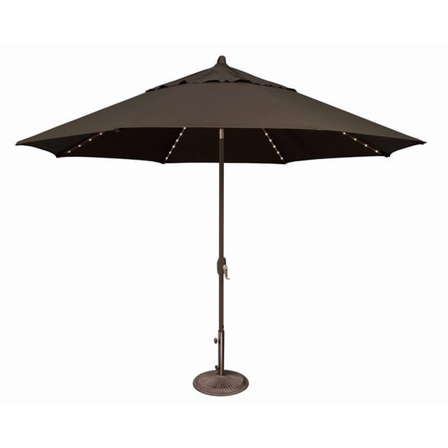 SimplyShade Parapluie de Jardin Professionnel en Noir