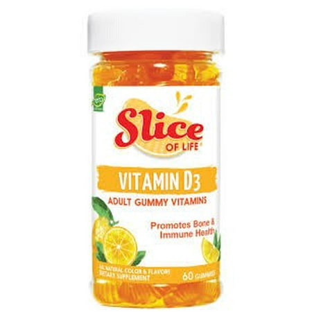 Nutritional Systems Gummy - Hero Nutritionals Slice Of Life Adult Gummies Vitamin D3, 60 Ct