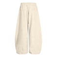 thumbnail image 6 of Shadoumai Girls Loose Casual Sweatpants Curved Leg Design Loose Breathable Jogger Pants Relaxed Fit Sport Pants For Girls Daily Wear,Girls Uniform Pants 6-7 Years, 6 of 6