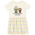 thumbnail image 3 of Inktastic I Love My Brother with Autism Girls Toddler Dress, 3 of 5