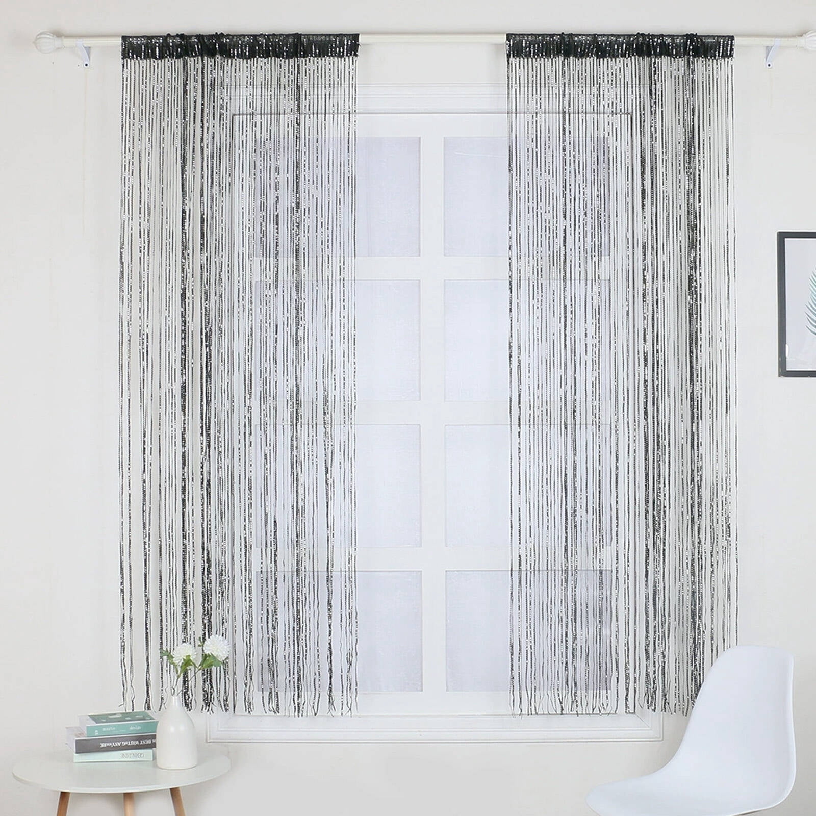 AUQ Doorway Curtain Curtain Privacy Doorway Beads Door Curtain Bead Curtain for Doorway Colored