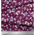thumbnail image 3 of Soimoi Poly Georgette Fabric Artistic Floral Print Fabric by Yard 42 Inch Wide, 3 of 3