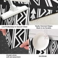 thumbnail image 3 of Black and White Geometric Boho Pattern Kitchen Rug Mat,Kitchen Runner Rugs Non Skid Washable,Decorative Kitchen Floor Mats for Kitchen,Sink,Laundry,17"X47", 3 of 5