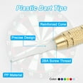 thumbnail image 5 of Uxcell 2BA Thread Plastic Soft Dart Tips Replacement Dart Accessories, White 90 Pack, 5 of 7