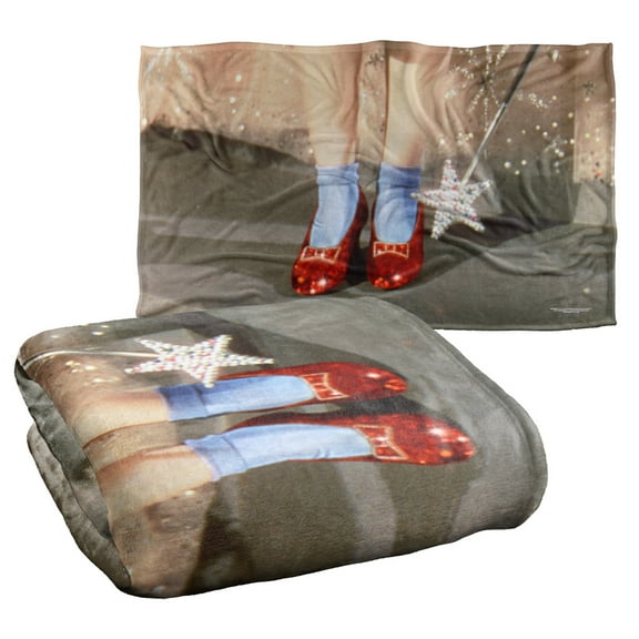 The Wizard of Oz Ruby Slippers Scene Silky Touch Super Soft Throw Blanket 36' x 58'