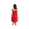 thumbnail image 3 of Women Sexy Lace Slips Nightgowns Sleepwear Leakage Full Shoulder Lingerie Nightdress, 3 of 4