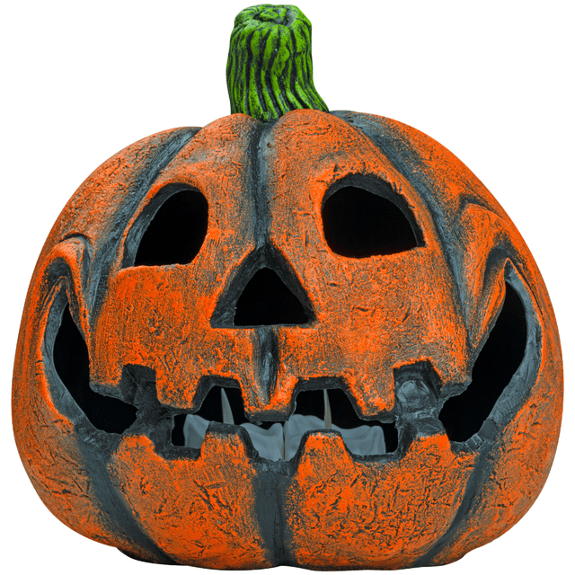 Adorno Calabaza Halloween Sonrisa Terror Decoración Luz LED