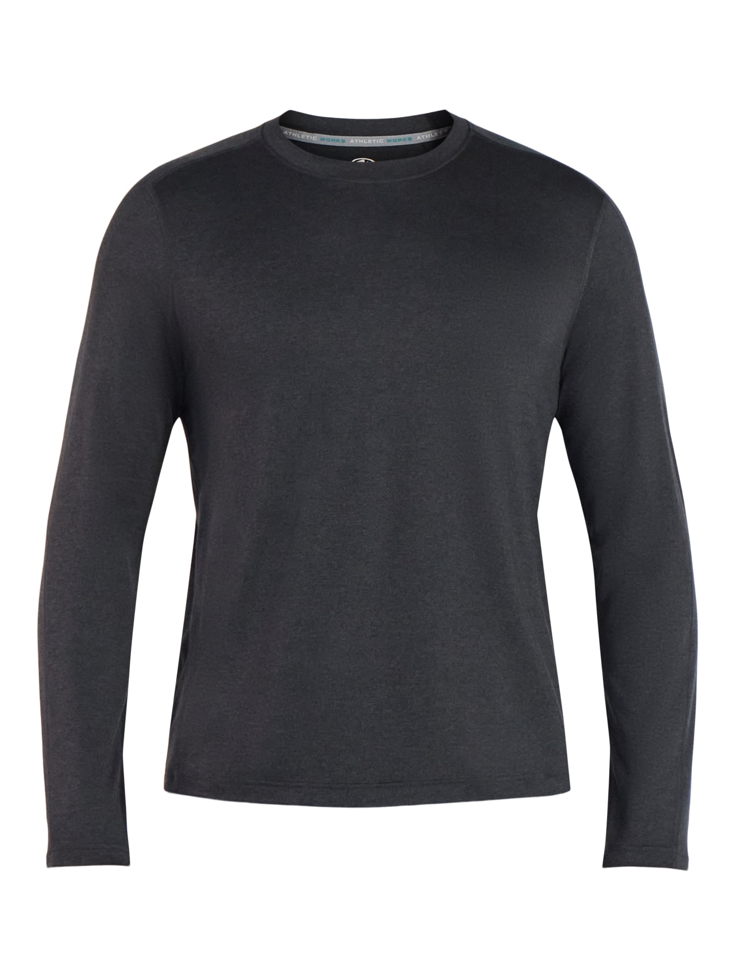 Athletic Works Men's and Big Men's ButterCore Soft Long Sleeve Tee Shirt, Sizes XS-5XL