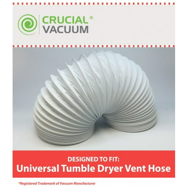 1 Universal Tumble Dryer Vent Hose, Length 4m & Diameter 102mm