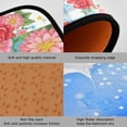 thumbnail image 4 of Rose Flower Butterfly Kitchen Mats The flower Floral Kitchen Rugs Runner Laundry Rug Non Slip Floor Door Mats Soft Doormats Carpet Home Decor Set of 2, 4 of 6