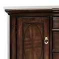 thumbnail image 3 of Koot 56 Inch 3 Drawer Buffet Console, Storage Cabinets, Adjustable Shelves- Saltoro Sherpi, 3 of 5