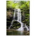 thumbnail image 1 of Picture-Tiles.com: Waterfalls Ceramic Tile Wall Mural WAL501130-46XL. 48"W x 72"H using (24) 12" x 12" Ceramic Tiles-Satin Finish, 1 of 3