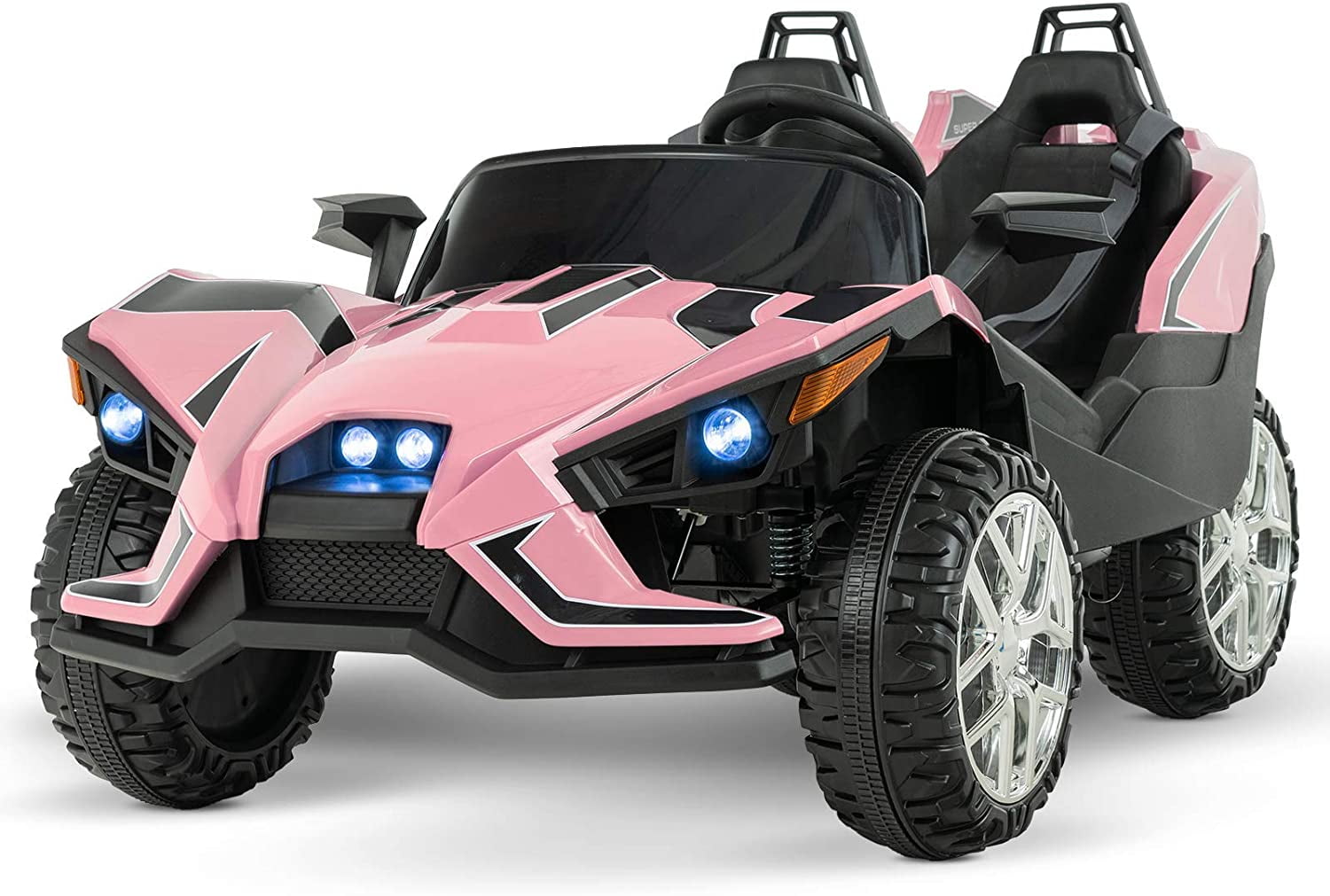 Uenjoy Kids Ride on Cars 12V Electric Motorized Vehicles Large Truck