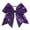Dark Purple, variant on Silver Headband for Kids 1PC Hair Scrunchies Gradient Sequins Bowknot Headdress Ropes Decorations Headdress Decoration Hair Ties for Girls