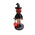 thumbnail image 2 of Cute Resin Ghost Sculpture with LED Night Light Fun Desktop Ornament for Seasonal Home Shelf and Halloween Tabletop Decoration, 8 Inch, 2 of 8