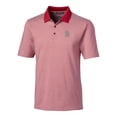 thumbnail image 2 of Men's Cutter & Buck  Red Birmingham Barons Forge Tonal Stripe Stretch Polo, 2 of 3