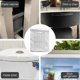 thumbnail image 3 of 10pcs Kitchen Self Adhesive Chairs Cabinet Door Bumper Strip Glass Top, 3 of 5