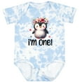 thumbnail image 3 of Inktastic Babys First Birthday Penguin 1 Year Old Girl Girls Baby Bodysuit, 3 of 5