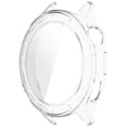 thumbnail image 3 of For Xiaomi Watch S4 S4 eSIM Version Watch Case PC Frame Cover with Tempered Glass Screen Film - Gree, 3 of 5