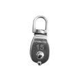 thumbnail image 1 of M15 15mm Stainless Steel Single Wheel Swivel Pulley Block Loading 35KG (Silver), 1 of 7