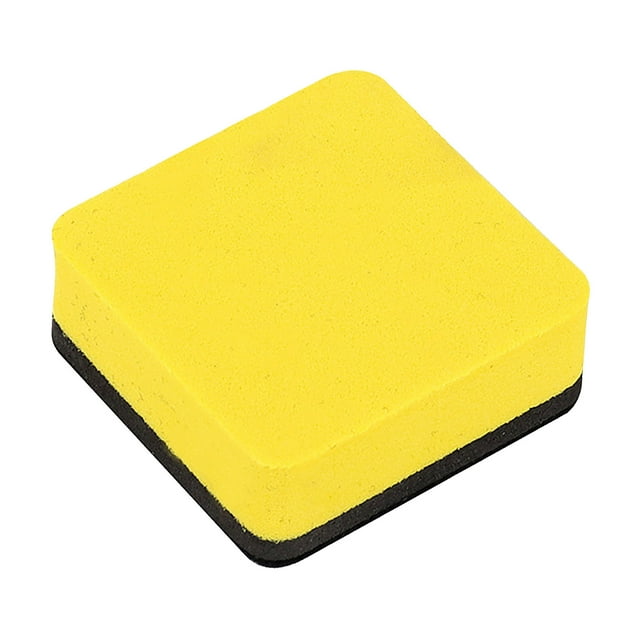 Yellow Eva Whiteboard Eraser For Removing Marks From Boards A Soft And Efficient Tool For Keeping Writing Surfaces Clean In Various Environments