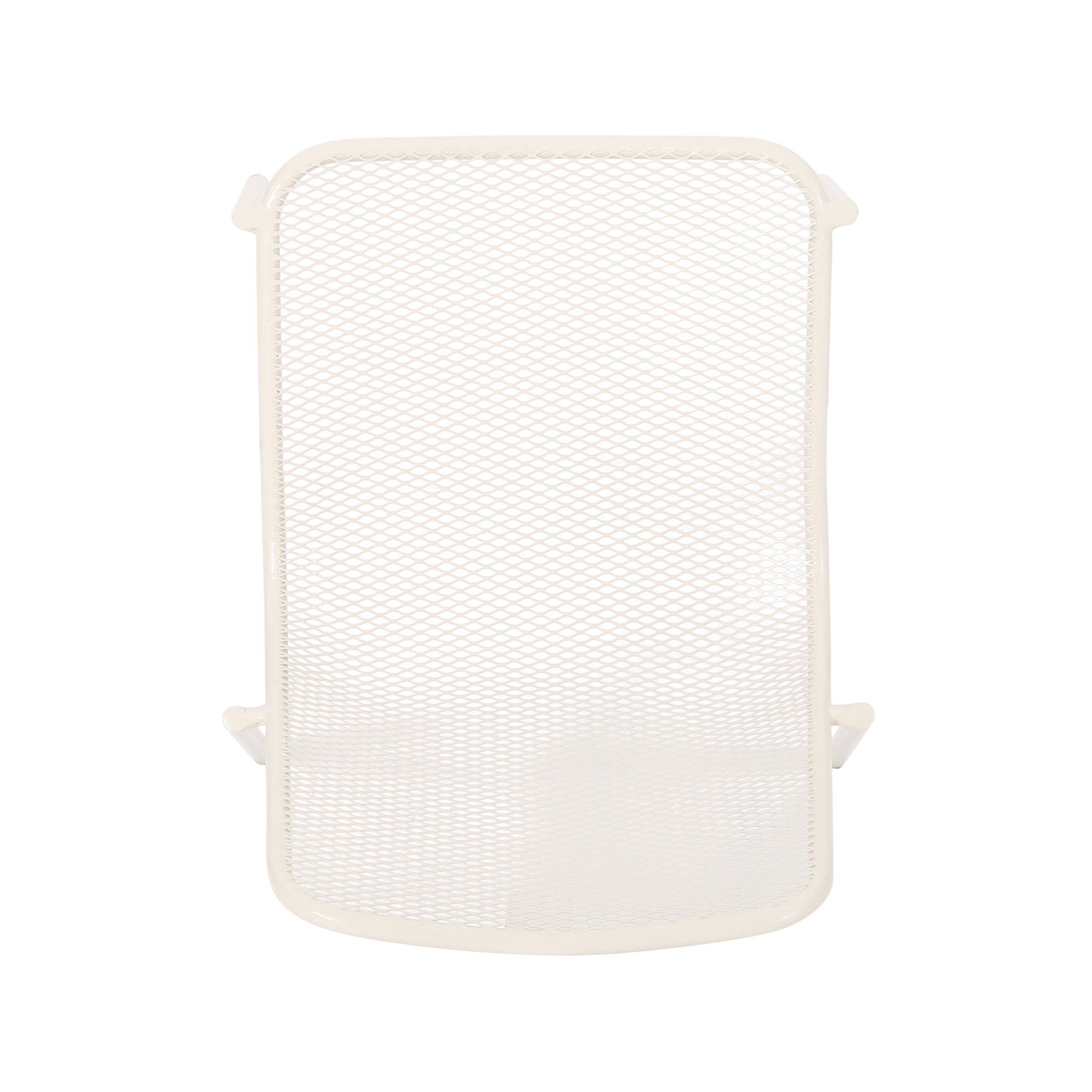 Sajan Outdoor Modern Dining Chair, Set of 2, Matte White