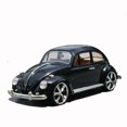 thumbnail image 5 of 2022 nuevo 1:18 coche clásico Escarabajo Negro coche de aleación modelo de coche de simulación decoración colección regalo juguete modelo de fundición a presión, 5 of 5