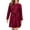 RD2, variant on Women Skirts Velvet Dress Fall Fashion Sleeve High Waist A-Line Skater Party Dresses With Belt Solid Color Casual Travel Skirts