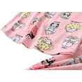 thumbnail image 5 of Conjunto de pijamas de algodón para mujer, pantalones capri de manga corta, ropa de dormir de talla grande S-3XL Adepaton CJWUS-4936, 5 of 5