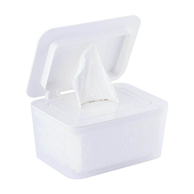Wet Wipe Dispenser With Lid For Home Travel Multipurpose Storage Organizer 2 Compartment Meal Prep Containers Fruit Containers for Fridge Disposable Frosting Bags Small Insulated Sandwich Bags Food