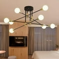 thumbnail image 4 of Lámpara de Sputnik jinwen Lámpara de techo colgante 8 luces, 4 of 7
