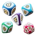 thumbnail image 5 of Ensemble de 7 dés de Jeu de Rôle de Table de Fête de Champignons, Ensemble de dés Cool de Jeu Dnd dés de Table de Famille DD, 5 of 5