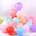thumbnail image 2 of Globo de látex de macarrón de 12 pulgadas y 2,8 g para fiesta de cumpleaños, decoración de bodas, globo de color caramelo, 2 of 3
