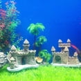 thumbnail image 3 of Visland Aquarium Ornaments Resin Castle Decorations - Fish Tank Supplies Accessories,Eco-Friendly Fish Tank Castle Aquarium Ornament, 3 of 8