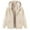 Beige, variant on Aboser Women's Winter Zip Up Jacket Thick Sherpa Lined Hoodies Thermal Fleece Hooded Sweatshirt Trendy Letter Graphic Coat Soft Long Sleeve Outerwear with Pockets