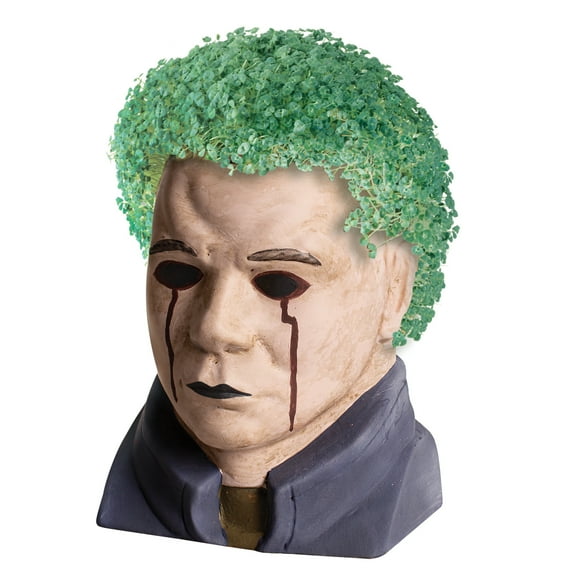 Halloween II Michael Myers Chia Pet Handmade Decorative Planter by JEI