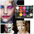 thumbnail image 1 of PVCS Face Paint Kit With 15 Colors Party Face & Body Paint Cosplay and masquerade, 1 of 8
