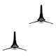 thumbnail image 1 of Greeniant Trumpet Stand Safe Storage Shelf Displaying Support Fitting Foldable Stand Instrument Tripod Trumpets Holder Brass Accessories 2piezas, 1 of 6