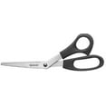 thumbnail image 2 of Westcott 8" All-Purpose Scissors, Stainless Steel, Bent, Black, 3-Pack, High School Level, 2 of 12