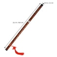 thumbnail image 3 of Miangastore Bamboo Flute with Free Membrane Protector Set Traditional Chinese Instrument, 3 of 8