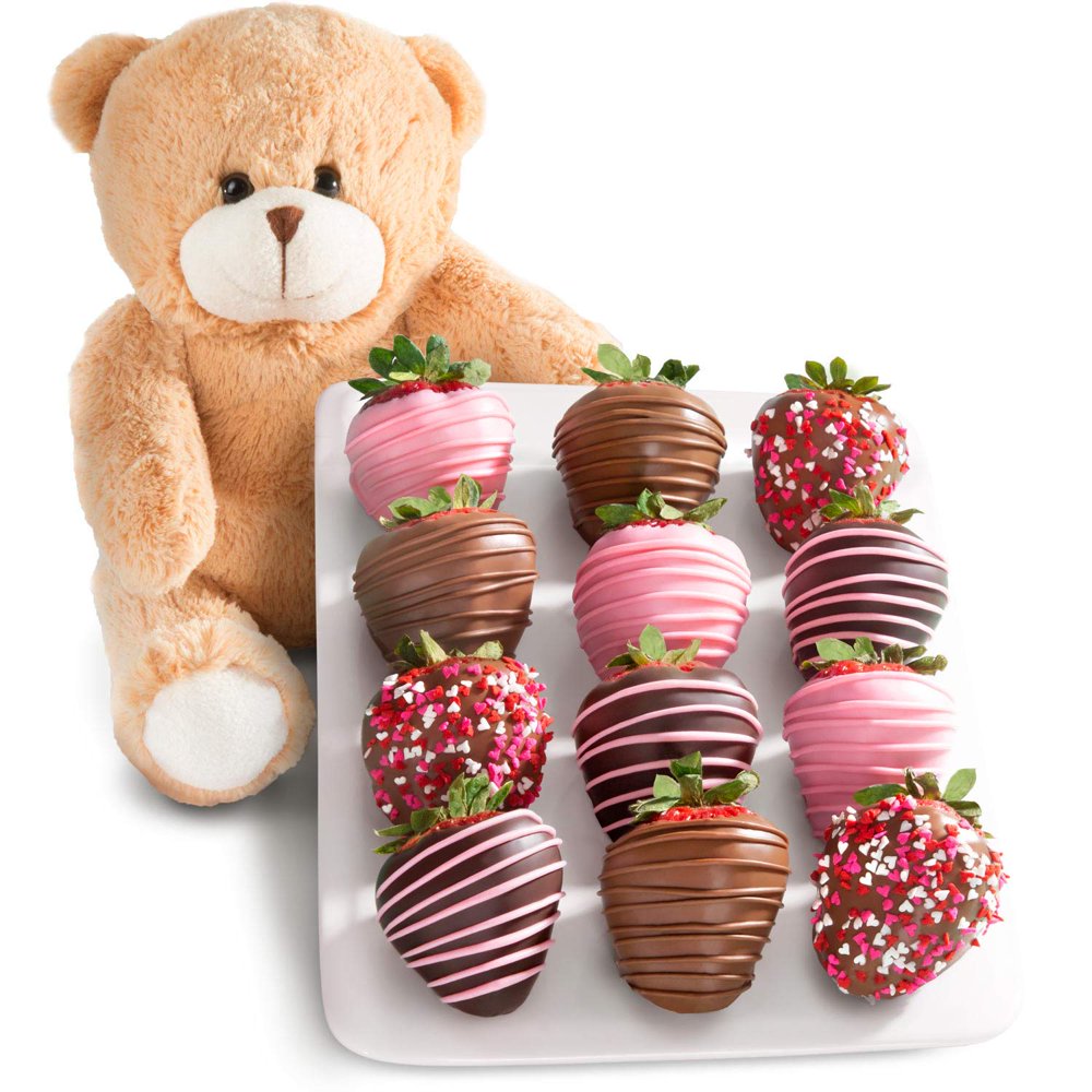 Golden State Fruit 12 Love Berries Chocolate Covered Strawberries with