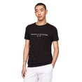 thumbnail image 1 of Camiseta Tommy Hilfiger con logo bordado para hombre, color negro azabache, 1 of 5