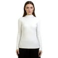 thumbnail image 6 of Trendy Women's Semi-turtleneck Long Sleeve Tops Fall Fashion Basic Thermal Underwear Soft Sweater for women Winter Clothes 2025 by DingJoo, 6 of 6