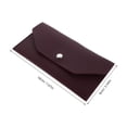 thumbnail image 2 of BRIGHTFUFU Cartera De Cuero Marrón Para Guardar Efectivo Tarjetas Y Monedas Con Estructura Innovadora Y Portátil, 2 of 7