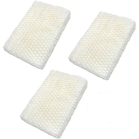 

HQRP 3-pack Humidifier Wick Filter for Graco 2H01 Replacement fits Graco 2H00 / TrueAir 05510 Cool Mist 1.5 gallon Humidifiers