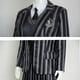 thumbnail image 4 of Adult Wednesday The Addams Theme Dress Cosplay Costume Wigs Nevermore School Uniform Dress Shirt Coat Tie Outfit Halloween Suit_c*, 4 of 5