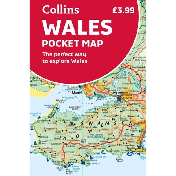 Wales Pocket Map : The Perfect Way to Explore Wales (Sheet map, folded)