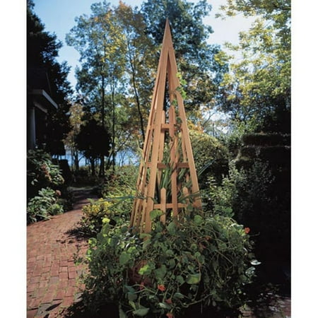 UPC 727461013102 product image for Rustic Natural Cedar Furniture Garden Obelisk | upcitemdb.com