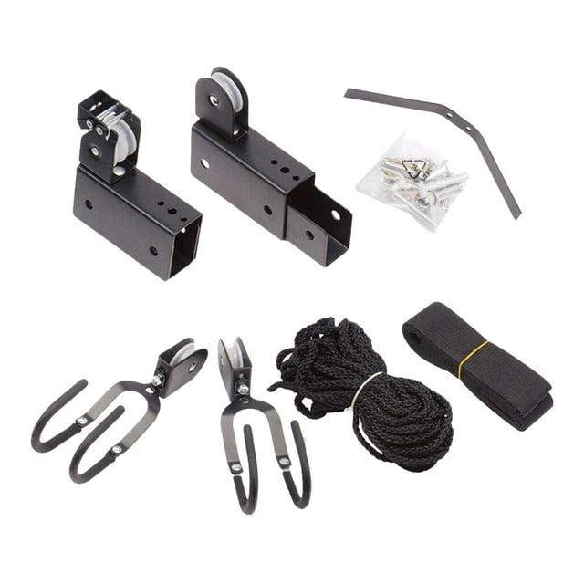 ziyahi Système de Levage de Kayak Poulie Garage Vélo Monté Rangement Plafond Support