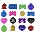 thumbnail image 3 of Personalized Custom Engraved Pet ID Tags - Diamond Drag Engraved - Small And Large Sizes - See "About This Item" Below For Pet Tag Engraving Instructions, 3 of 4